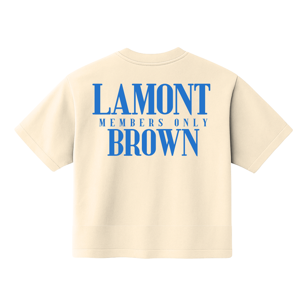 Lamont Brown Members Only Boxy Tee