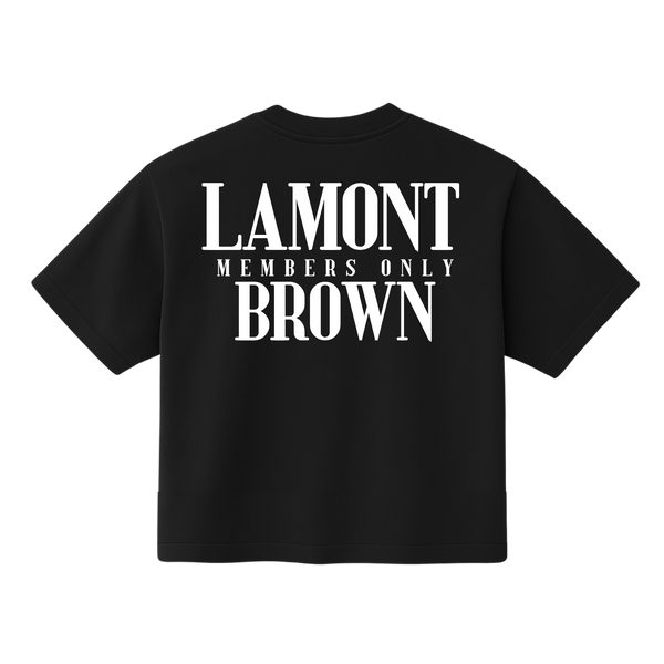 Lamont Brown Members Only Boxy Tee