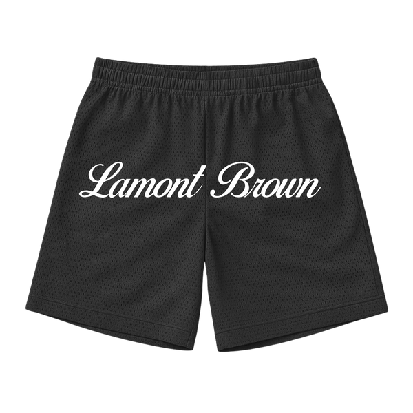Lamont Brown Mesh Shorts