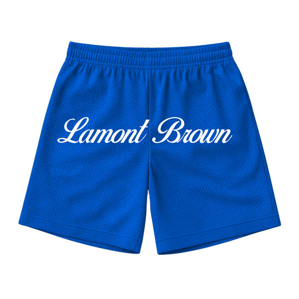 Lamont Brown Mesh Shorts