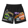 Lamont Brown x PUR3 x All Star Classics - Mesh Shorts