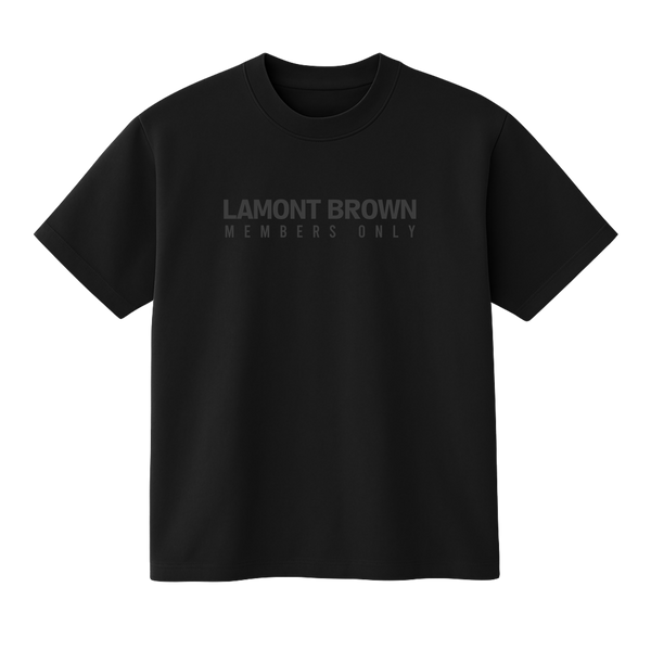 Lamont Brown Members Only Tee