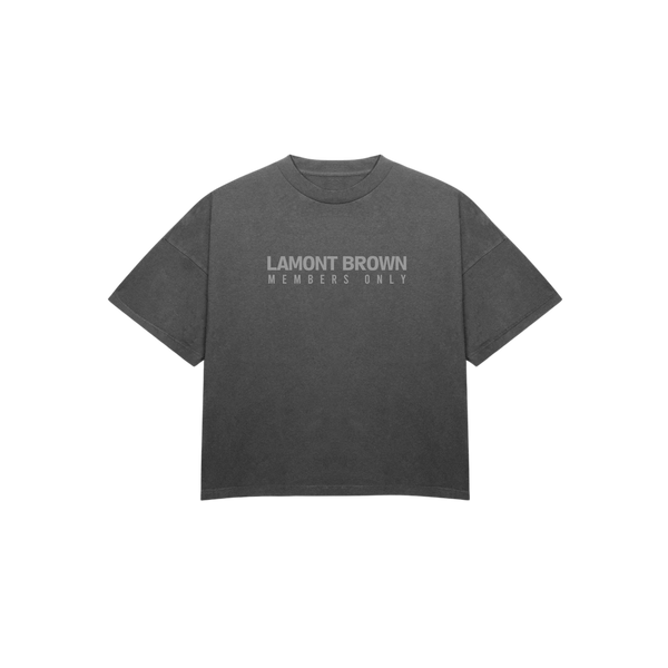 Lamont Brown Essential Tee Gray