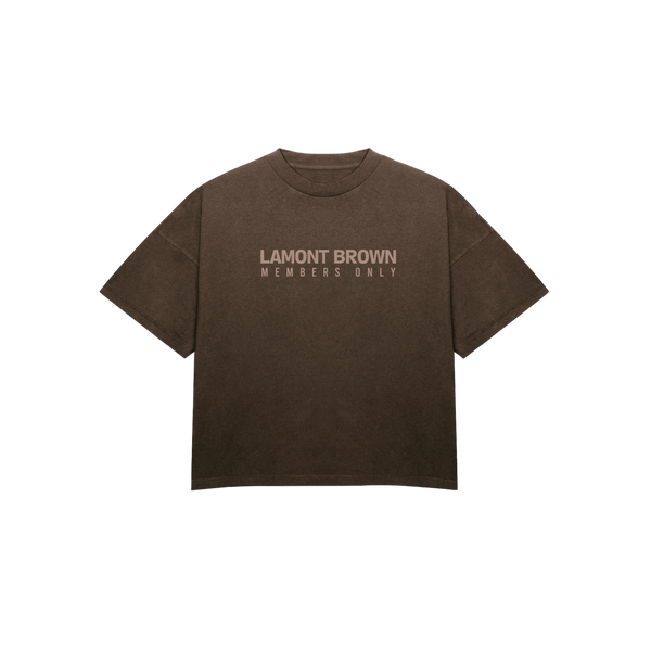 Lamont Brown Essential Tee Brown