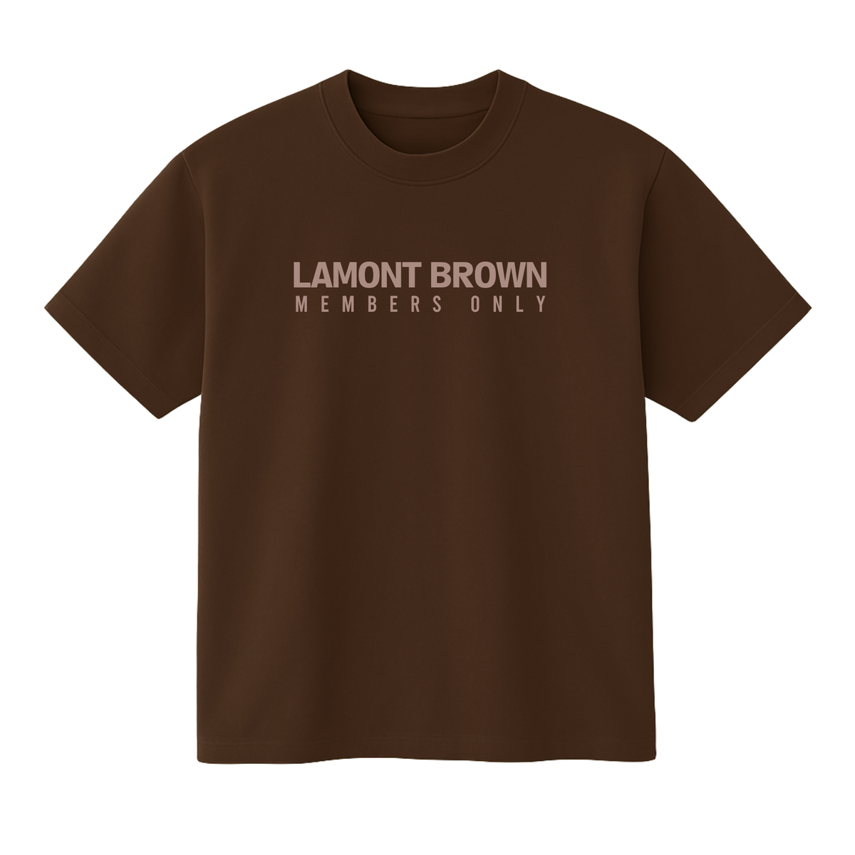 Lamont Brown Members Only Tee