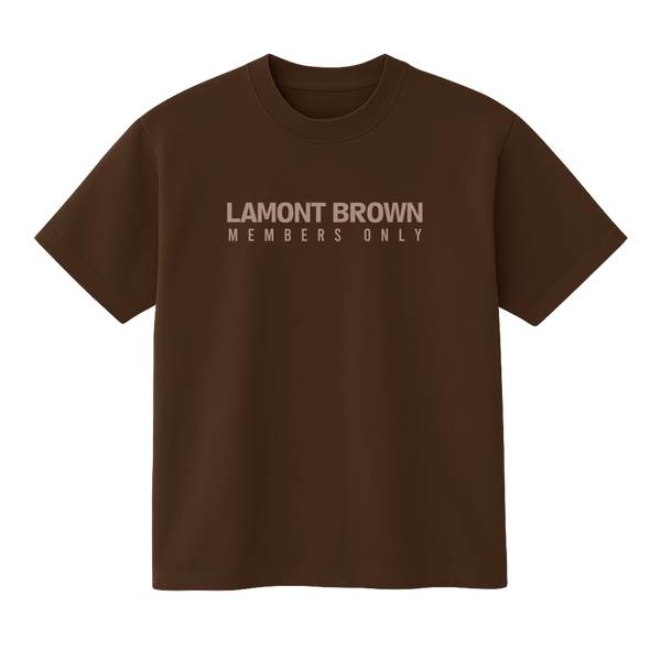 Lamont Brown Members Only Tee