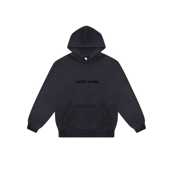 Lamont Brown Essential Hoodie - Black