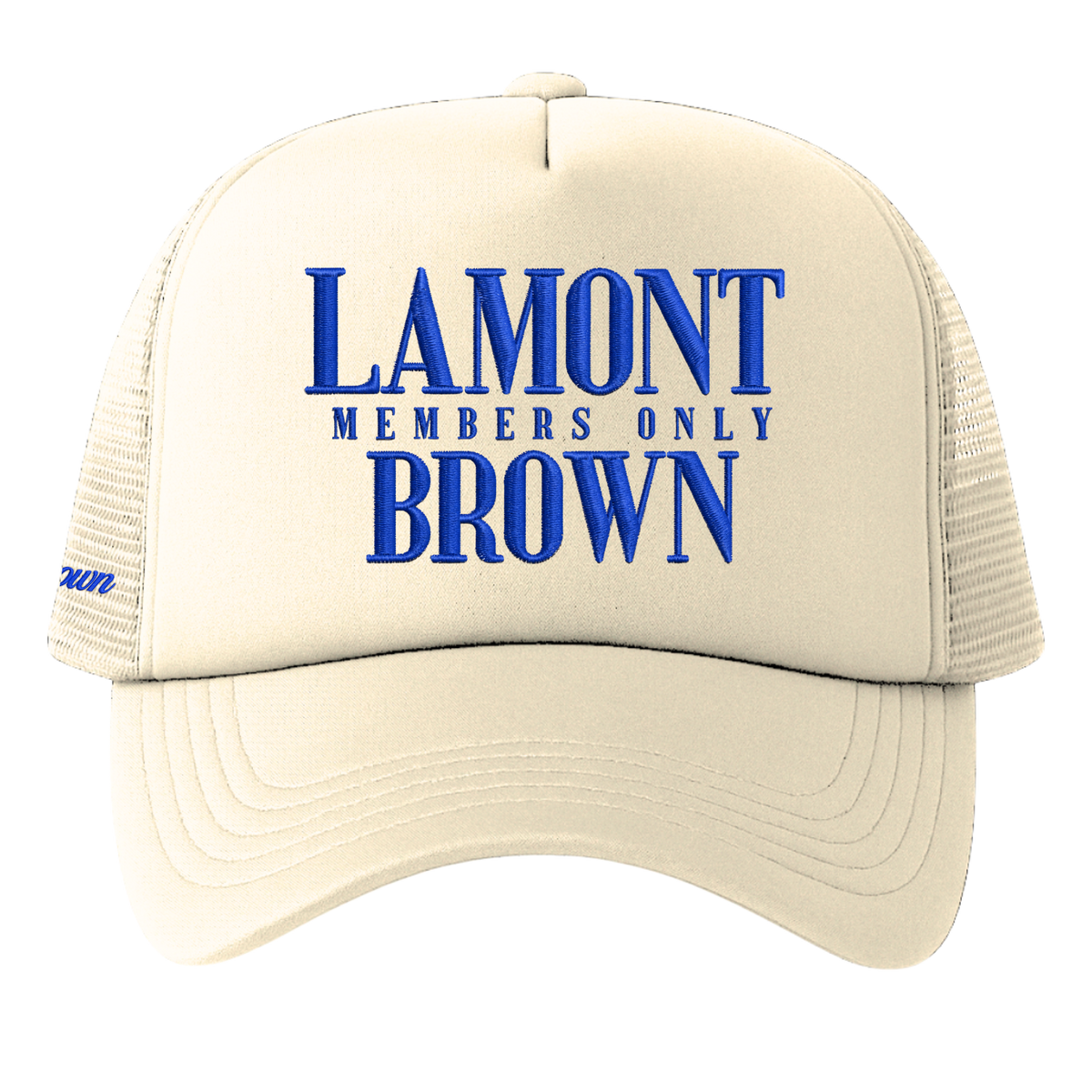 Lamont Brown Members Only Trucker