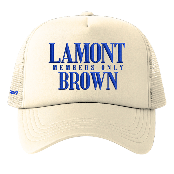 Lamont Brown Members Only Trucker