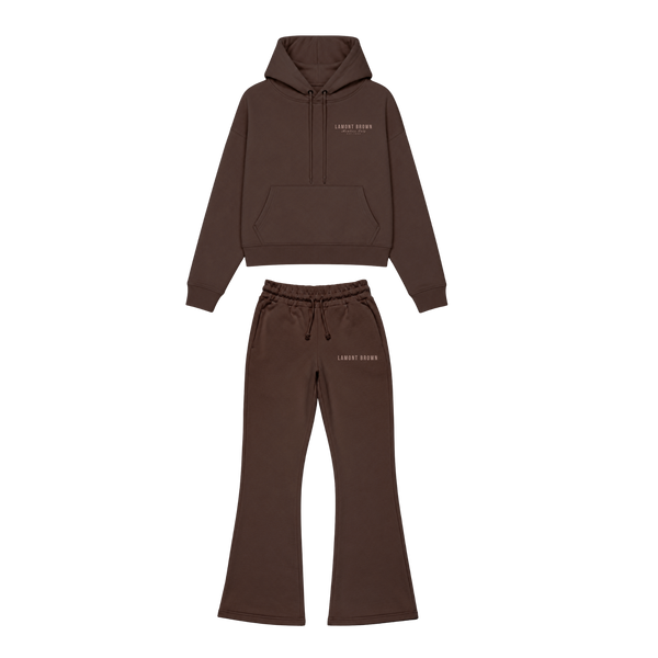 Lamont Brown Members Only Hoodie & Flare Set