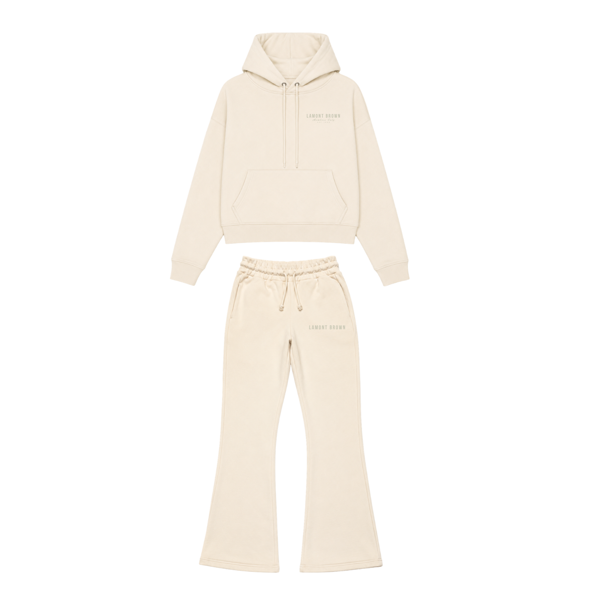 Lamont Brown Members Only Hoodie & Flare Set