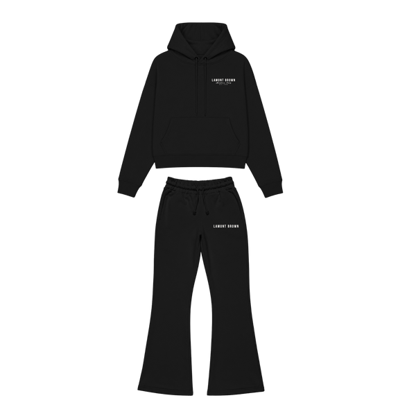 Lamont Brown Members Only Hoodie & Flare Set