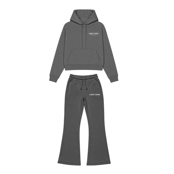 Lamont Brown Members Only Hoodie & Flare Set