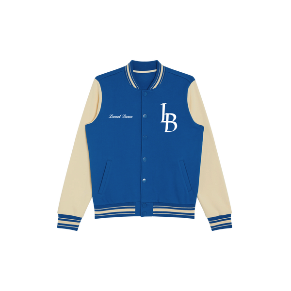 Lamont Brown Varsity Jacket - Blue