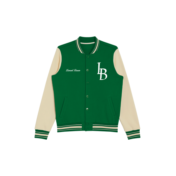 Lamont Brown Varsity Jacket - Green